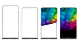 46" x 90" 1-Sided Tension Banner Stand Package