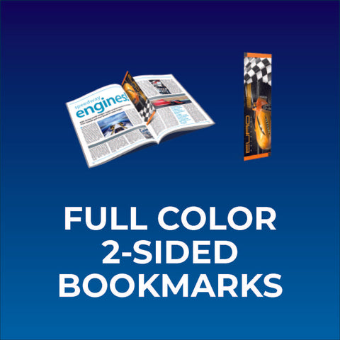 Full Color Two-Sided Bookmarks