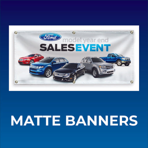 Matte Vinyl Banners