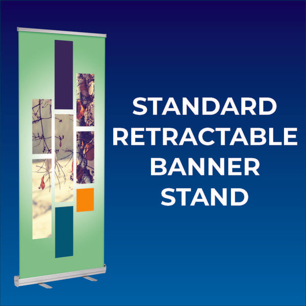 33x81 Aluminum Retractable Roll Up Banner Stand Trade Show Display  Portable, roll up