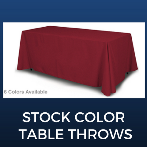 Stock Table Throws