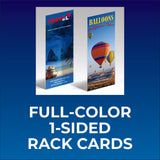 Full Color One-Sided Rack Cards
