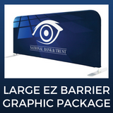 Large EZ Barrier Double-Sided Graphic Package