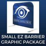 Small EZ Barrier Double-Sided Graphic Package